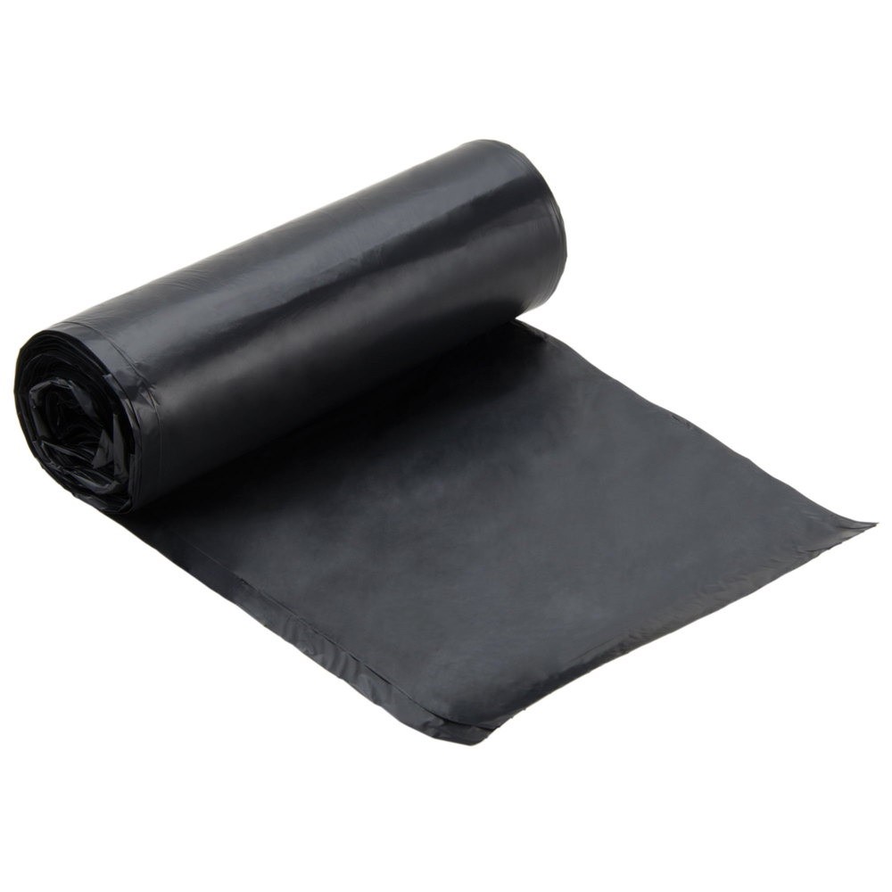 Performance Plus mil Black 33 gallon Low Density Liner perforated rolls 10 - 10 cs