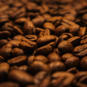 Roasted coffee beans